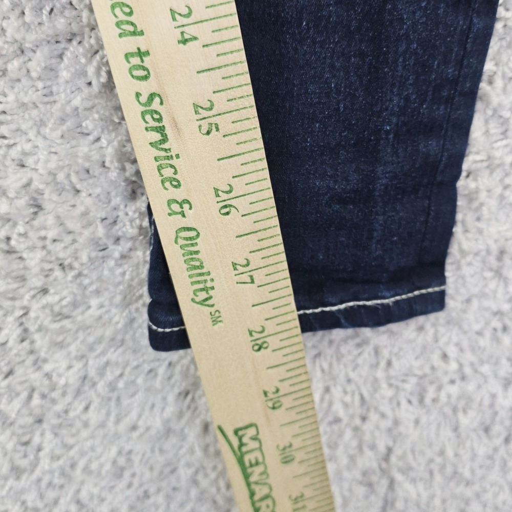 True Religion Women's Halle Flap Pocket Stretch Jeans Skinny 30x28 Horseshoe - Picture 4 of 11